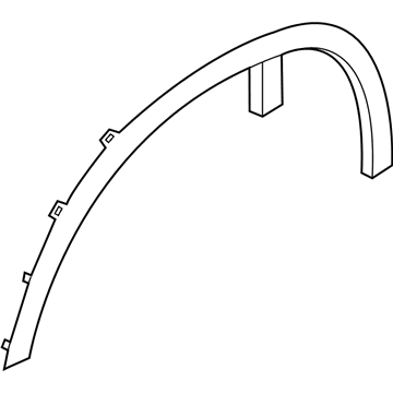 BMW 51778099123 Wheel Arch Trim, Left Front