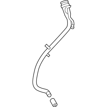 2017 BMW X3 Fuel Tank Filler Neck - 16117216529