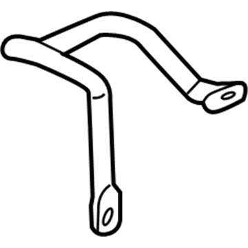 BMW 72117313165 Seat Belt Guide Loop, Left