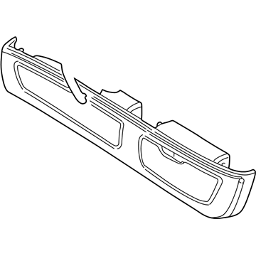 BMW 51417004639 Cover With Hinged Compartments Left