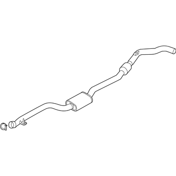 BMW 18308643653 Front And Intermediate Silencers