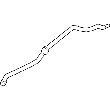 BMW 11537848378 Coolant Hose, Pump To Turbocharger Line