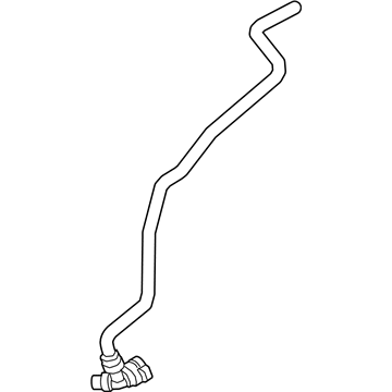 BMW 11537848379 Line, Turbocharger-Coolant Pump