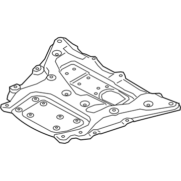 BMW 31106878069 STRUCTURAL REINFORCEMENT PAN