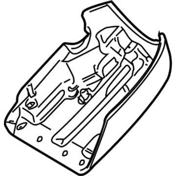 BMW 32306757671 Lower Trim Panel