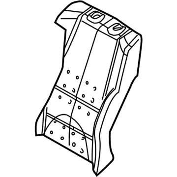 BMW 52108261014 Backrest Upholstery