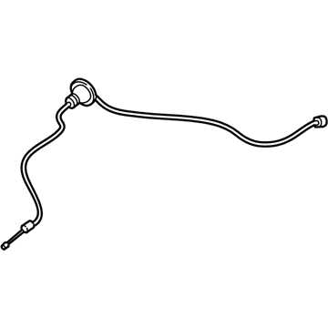 BMW 51237299165 Rear Bowden Cable