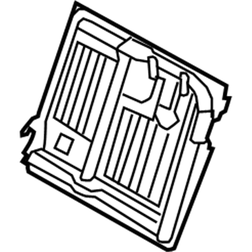 BMW 52207248093 Frame, Backrest Left