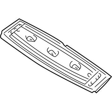 BMW 41328400025 Upper Apron