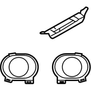 BMW 51127895531 Repair Kit, M Bumper, Rear