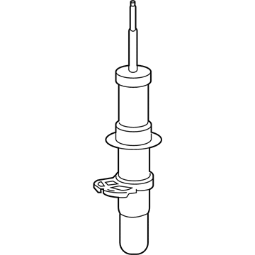 BMW 31307856893 Spring Strut Edc, Front Left