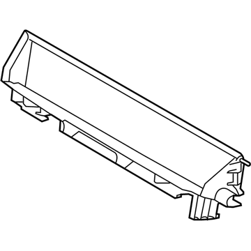 BMW 17117561954 Air Duct, Oil Cooler