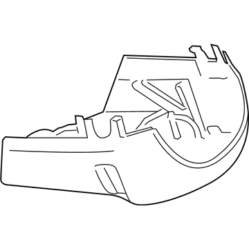 BMW 61319237941 Trim Panel, Steering Column, Bottom