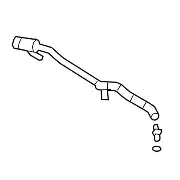 BMW 16117200463 Filler Pipe