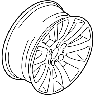 BMW 750Li xDrive Alloy Wheels - 36116781274