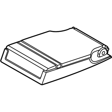 BMW 52207499816 ARMREST WITH COMPARTMENT, LE