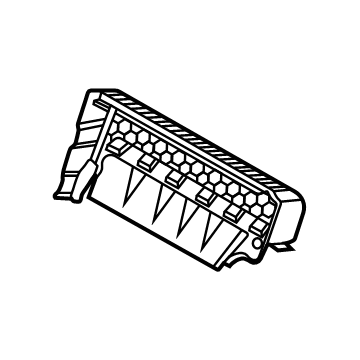 BMW 52207444292 TRIM, BACKREST HEAD RESTRAIN