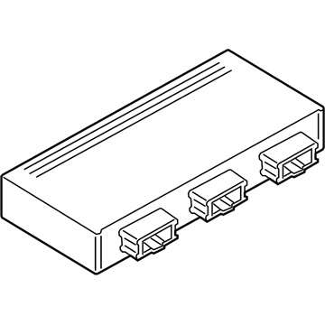 BMW 61357361970 Ecu, Rear Function Module