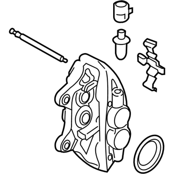 BMW 428i xDrive Gran Coupe Brake Caliper - 34116865537