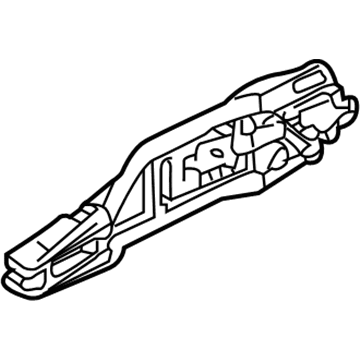 BMW 51227044841 Carrier, Outside Door Handle, Rear Left