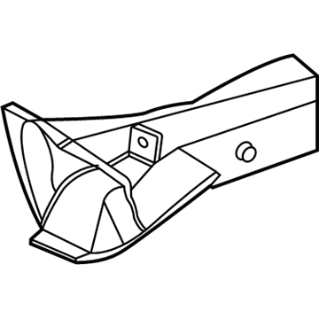 BMW 51748066367 FRONT LEFT BRAKE AIR DUCT