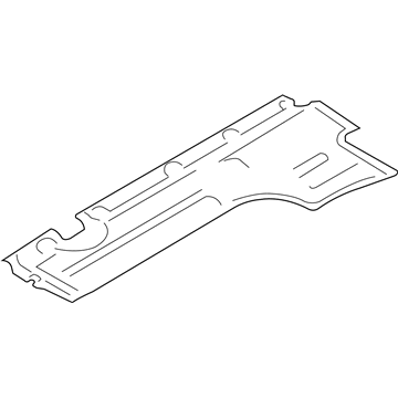 BMW 51757207267 Underbody Panelling, Left