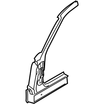 BMW 41003449752 Column A Exterior, Right