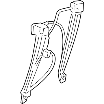 BMW 760Li Window Regulator - 51337182106