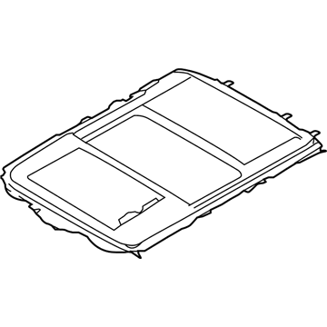 BMW 54102993898 Panoramic Glass Roof, Electric