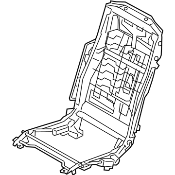 BMW 52207357896 Seat Mechanism Right