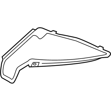 BMW 51747333879 Cover, Top Left