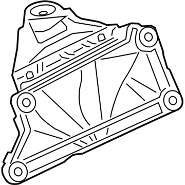 2012 BMW X3 Engine Mount - 22116784828