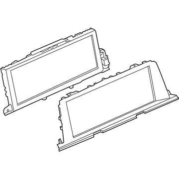 BMW 65509297276 Central Information Display