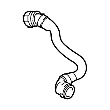 BMW 17128678504 HOSE HEATER RETURN