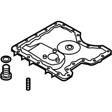 2010 BMW X5 Oil Pan - 11137551630