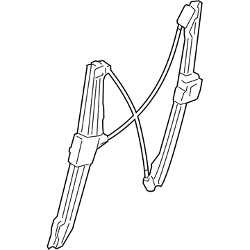BMW Window Regulator - 51337355636