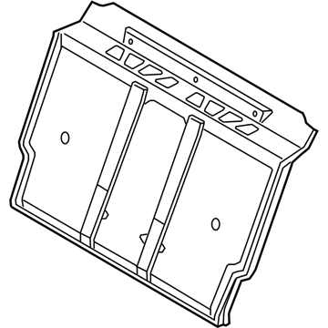 BMW 51477344693 Trim Panel, Trunk Partition