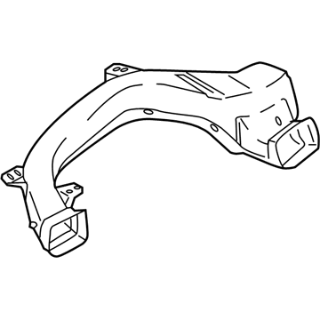 BMW 64229379248 COLD AIR DUCT LEFT