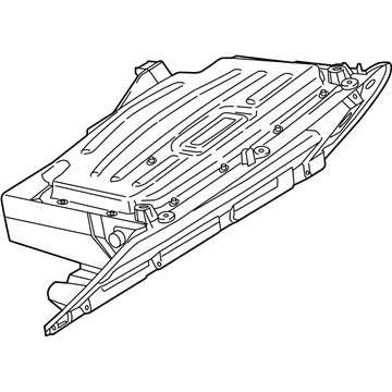 BMW 51169284350 Glove Box Housing