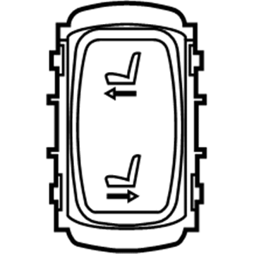 2015 BMW 640i Seat Switch - 61319390522