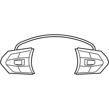 BMW 61319284620 Multifunct Steering Wheel Switch