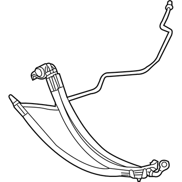 2008 BMW Alpina B7 Power Steering Hose - 32417964695