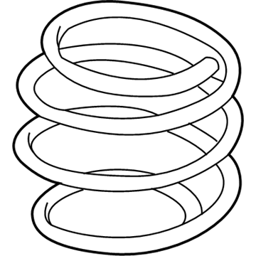 31336864178 BMW Front Coil Spring Illustration 1 of 1