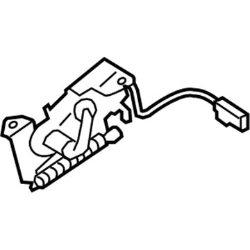 BMW Hood Latch - 51237242549