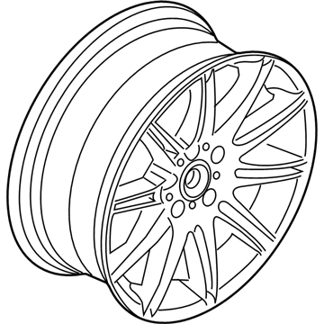 2014 BMW X1 Alloy Wheels - 36117847083