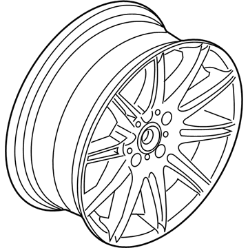 2013 BMW X1 Alloy Wheels - 36117847083