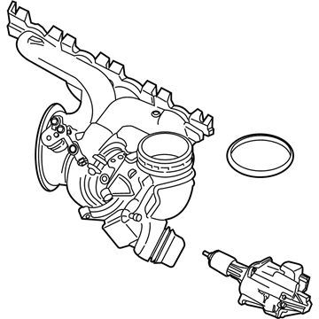 BMW 11658629966 EXCHANGE TURBOCHARGER WITH E