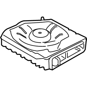 65139275995 BMW Left Central Bass Illustration 1 of 1