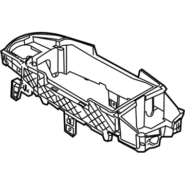 BMW 51168223315 Carrier, Centre Armrest