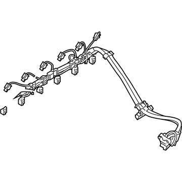 BMW 12518693207 WIRING HARNESS, ENGINE, POWE